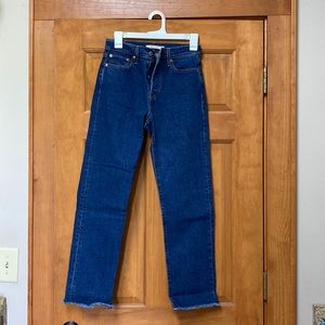 Levis Premium Wedgie Straight Jeans